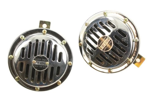 Dual tone twin chrome horn - dual,