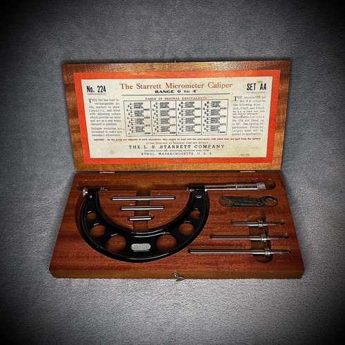 Starrett precision micrometer - starrett,