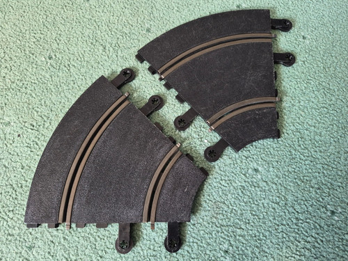 Scalextric classic track half - classic,
