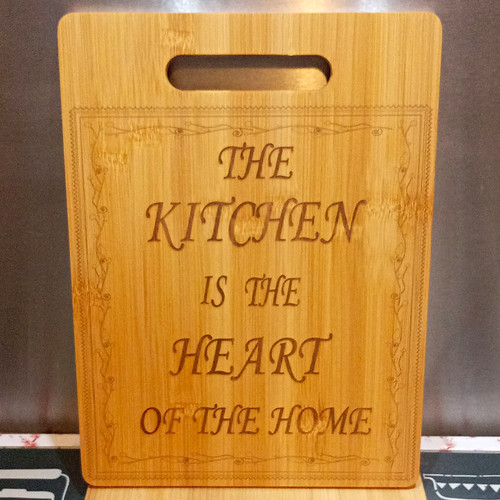 Bamboo cutting board - bamboo,