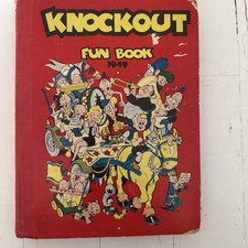 Vintage Knockout Fun Book 1949 Unclipped