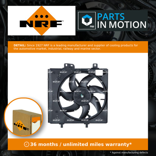 Radiator fan fits citroen - radiator, c3