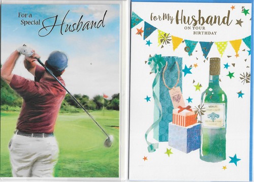 Various husband birthday cards - birthday,