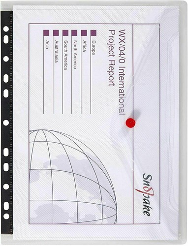 Clear ring binder - a4,
