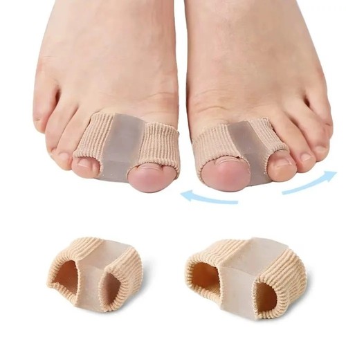 2pcs silicone toe spreader - silicone,