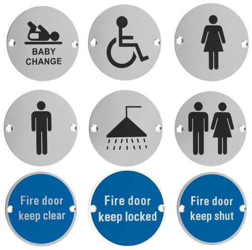 Round facilities door - 3",