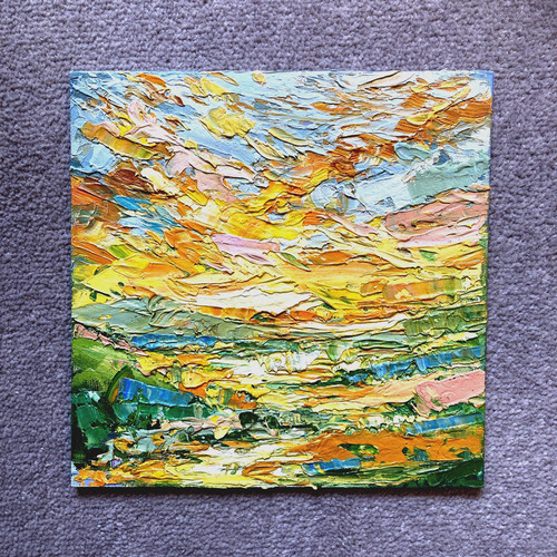 Impressionist irish sunset - irish,