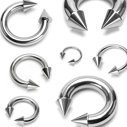 Steel horseshoe spike - horseshoe, cone