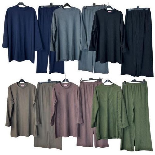 Ladies ribbed coord - ribbed, set