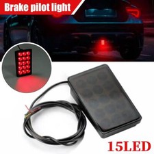 F1 Style 15 LEDs Light Brake Light 3rd Third Smoked Rear Stop Warning Tail Lamp