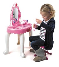 GIRLS KIDS GLAMOUR MIRROR MAKE