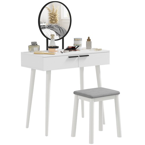 Homcom dressing table vanity - table,