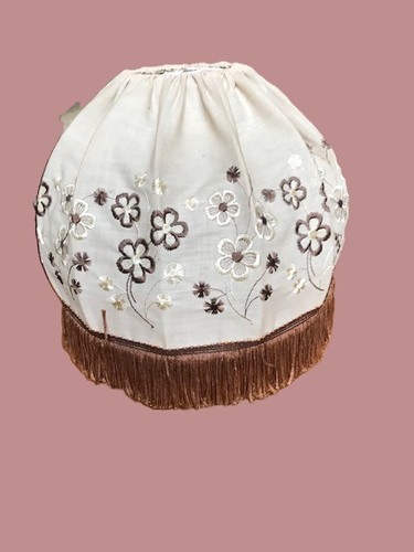 Vintage 1980s floral dome - 1980s,