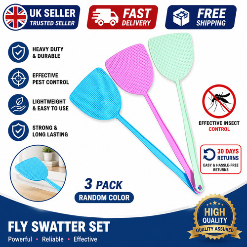 Pack fly swatter set heavy - swatter,