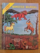Advanced D&D Monster Manual 4th Edition Hardback 1979 Excellent condition