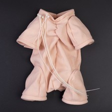 Cloth Body for DIY 16"-24" Reborn Dolls 3/4 Limbs Doll Kits Repair Supply Gifts
