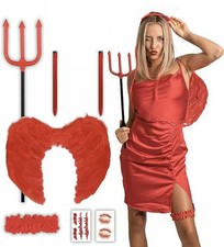 Red Devil Costume Wings
