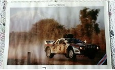 LANCIA MARTINI RALLY PICTURE M. BIASION SAFARI RALLY 1986