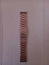 Frosted Metal Watch Strap Champagne Color width 22mm length 180mm