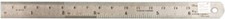 Stainless Steel Metal Ruler 6"