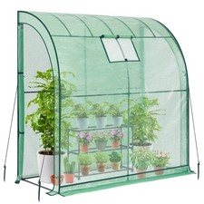 Lean greenhouse with free - greenhouse,