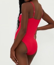 Beach Riot Ribbed Swim Suit