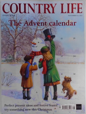 Country Life magazine 26th Nov 2025 The Advent Calendar. Perfect presents &feast