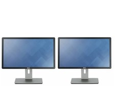 Dual DELL 23 inch monitors P2314H 1080P FULL HD PROFESSIONAL LED VGA DVI DP 