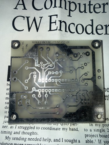 Morse code keyboard adapter - code,