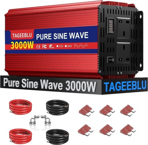 Pure sine wave power inverter - wave,