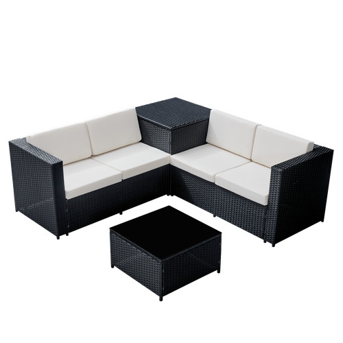 Seater rattan garden - 4,