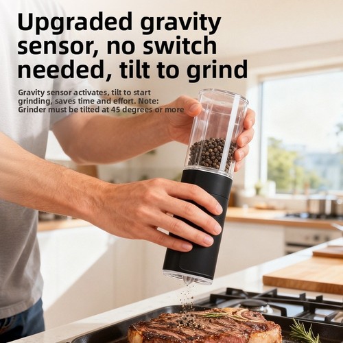 Gravity sensing dry cell - sensing,
