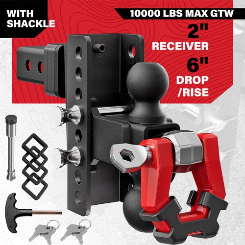Adjustable trailer hitch - adjustable,