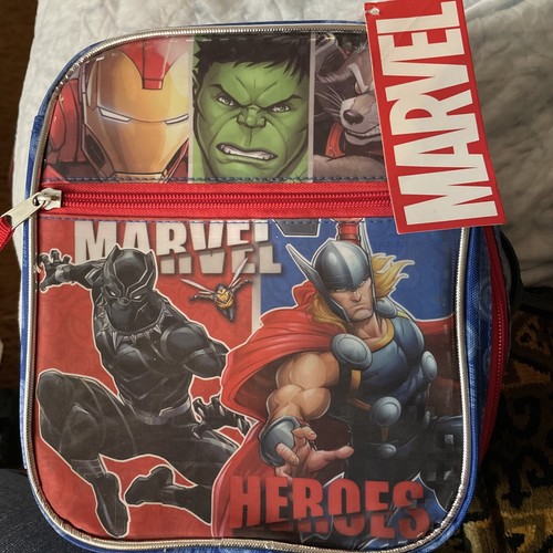 Marvel superheroes lunch bag - marvel,