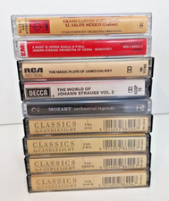 Classical music cassettes - music, x9