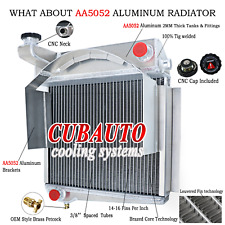 4 Rows Aluminum Radiator For 60-1967 Austin Healey Sprite Bugeye MG Midget MT