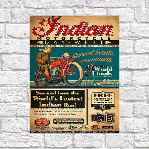 Indian motor cycle - cycle, retrol
