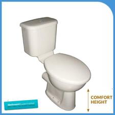 Comfort Height Hi Rise Toilet DOC M Close Coupled Disabled Toilet Cistern Seat 