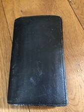 Vintage Filofax Kensington Slimline Personal Organiser Soft Black Leather 