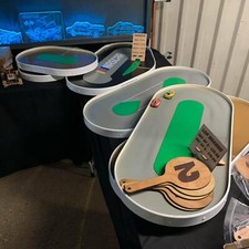 Toy Car Race Tracks - Stock Car Brisca Banger Oval Speedway Nascar F1 F2 Mini 