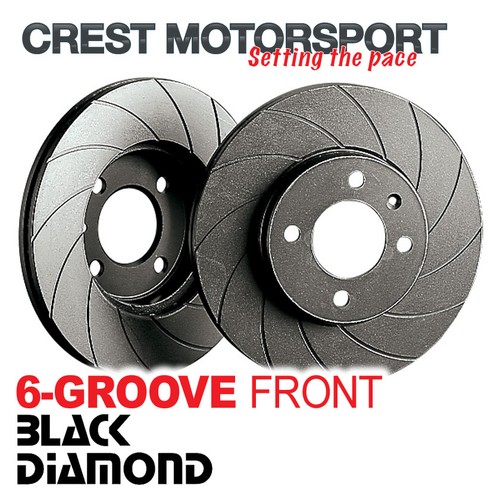 Black diamond groove - 6-groove, vented