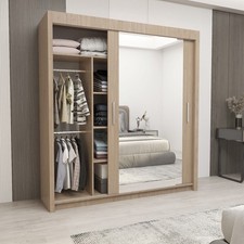 Milan 2 or 3 Sliding Wardrobe