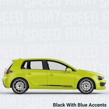 Universal "HOT HATCH" Side Stripes Decal Kit | L&R Pair for All Cars