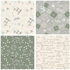 SCIENCE LAB COTTON FABRIC