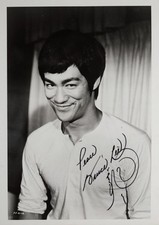 Bruce Lee Martial Arts Signed