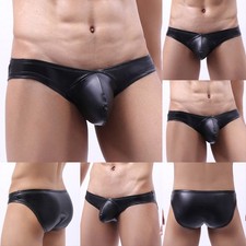 Mens Thongs Wet Look G Strings
