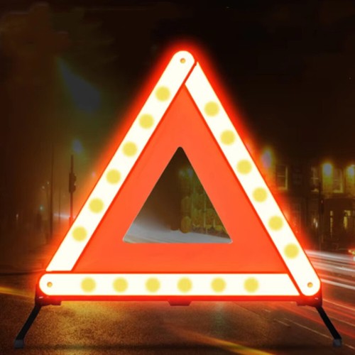 Large car warning triangle - large,