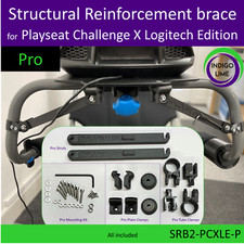 Playseat Challenge X Wheel Plate Structural Reinforcement Bracket. Pro. Gen1