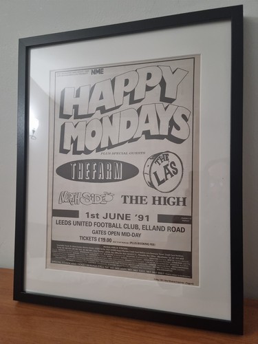 Happy mondays original framed - mondays,