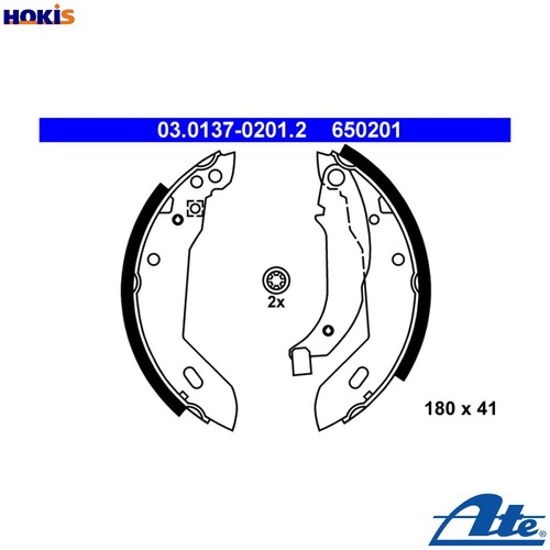 Brake shoe set - brake,